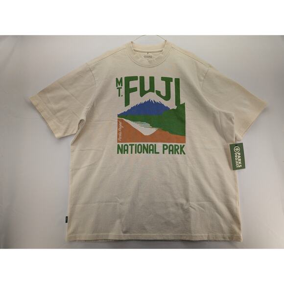 NWT Parks Project Mount Fuji Tee in Natural size XL - Picture 3 of 7